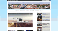 Desktop Screenshot of chorzow.tv