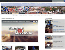 Tablet Screenshot of chorzow.tv