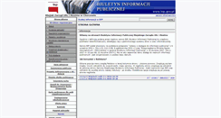 Desktop Screenshot of bip.mzuim.chorzow.eu