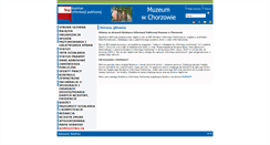 Desktop Screenshot of bip.muzeum.chorzow.pl
