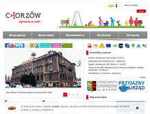 Tablet Screenshot of chorzow.eu